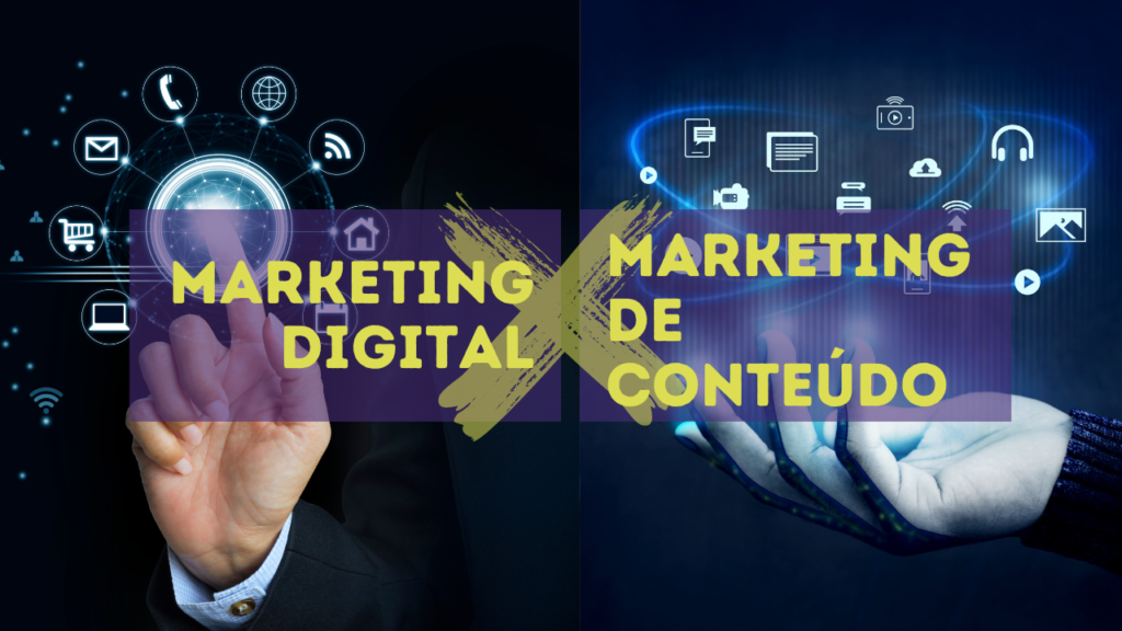 Diferenças entre marketing digital e marketing de conteúdo